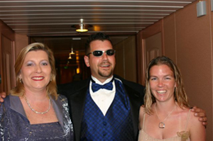 Nancy, their son Bertrand (Bert) (dob 4/2/79) and his wife Michelle